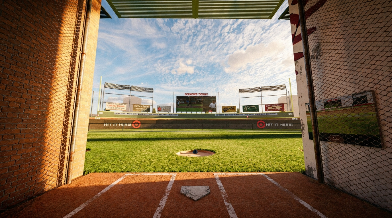 Diamond Derby homerun range view